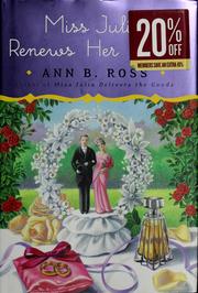 Miss Julia renews her vows  Cover Image